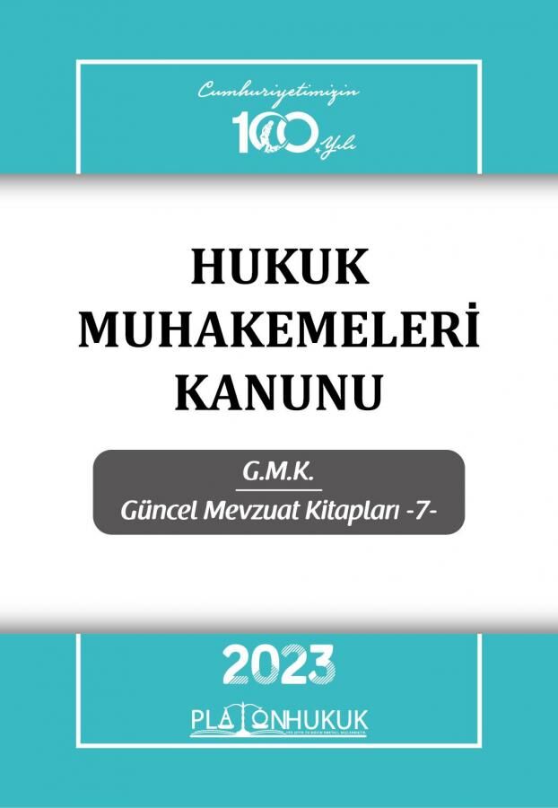 Platon 2023 Hukuk Muhakemeleri Kanunu Platon Hukuk Yayınları