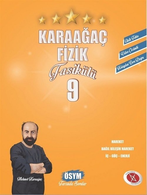 Karaağaç YKS TYT AYT Fizik Fasikülü-9 Çözümlü Karaağaç Yayınları