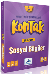 Paraf 6. Sınıf Sosyal Bilgiler Kontak Konu Takip Denemeleri Paraf Yayınları