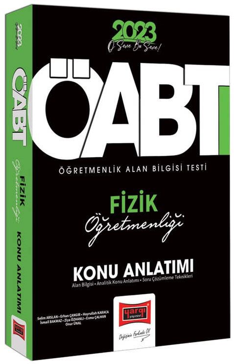 Yargı 2023 ÖABT Fizik Öğretmenliği Konu Anlatımı Yargı Yayınları