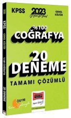 Yargı 2023 KPSS Coğrafya %100 20 Deneme Çözümlü Yargı Yayınları