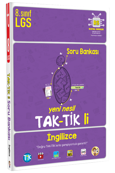 Tonguç 8. Sınıf LGS İngilizce Taktikli Soru Bankası Tonguç Akademi