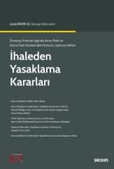 Seçkin İhaleden Yasaklama Kararları - Leyla Bakır Az Seçkin Yayınları