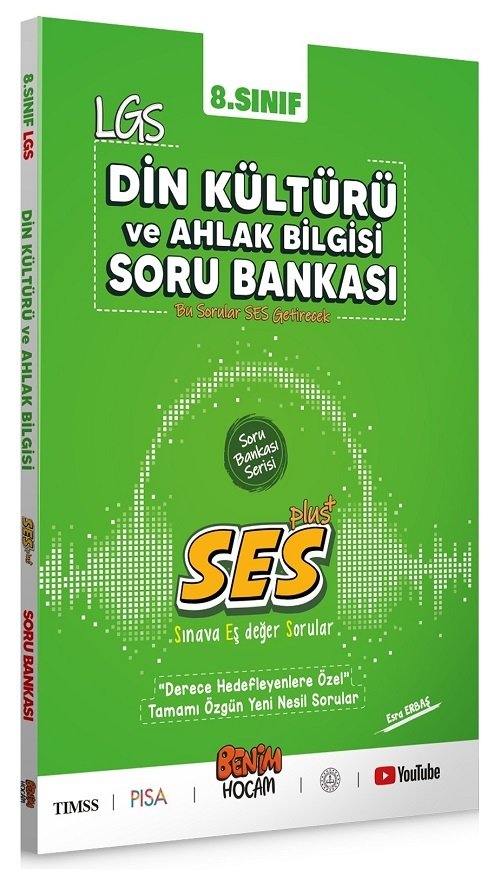 Benim Hocam LGS 8. Sınıf Din Kültürü ve Ahlak Bilgisi Soru Bankası Ses Serisi Benim Hocam Yayınları