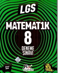 Fix Yayınları LGS Matematik 8 Deneme Fix Yayınları