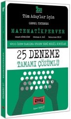 SÜPER FİYAT - Yargı 2021 KPSS Tüm Adaylar İçin MatematikPerver 25 Deneme Yargı Yayınları