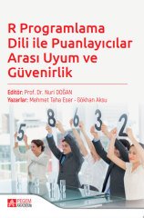 Pegem R Programlama Dili ile Puanlayıcılar Arası Uyum ve Güvenirlik - Nuri Doğan Pegem Akademi Yayınları