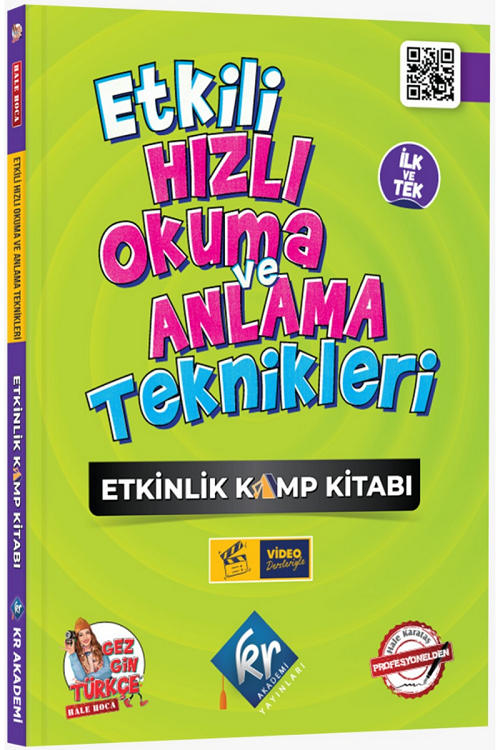 KR Akademi YKS TYT Etkili Hızlı Okuma ve Anlama Teknikleri Etkinlik Kamp Kitabı KR Akademi Yayınları