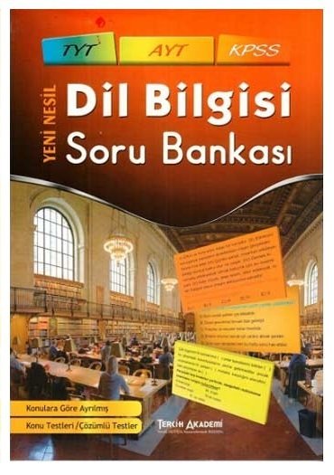 Tercih Akademi TYT AYT KPSS Dil Bilgisi Soru Bankası Tercih Akademi Yayınları