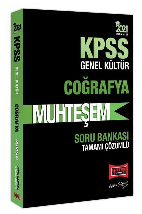 Yargı 2021 KPSS Coğrafya Muhteşem Soru Bankası Çözümlü Yargı Yayınları