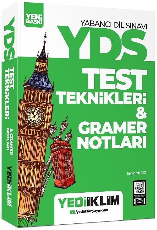 Yediiklim YDS Test Teknikleri Gramer Notları Yediiklim Yayınları