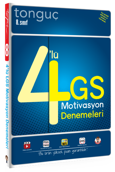 Tonguç 8. Sınıf LGS 4 lü Motivasyon Denemeleri Tonguç Akademi