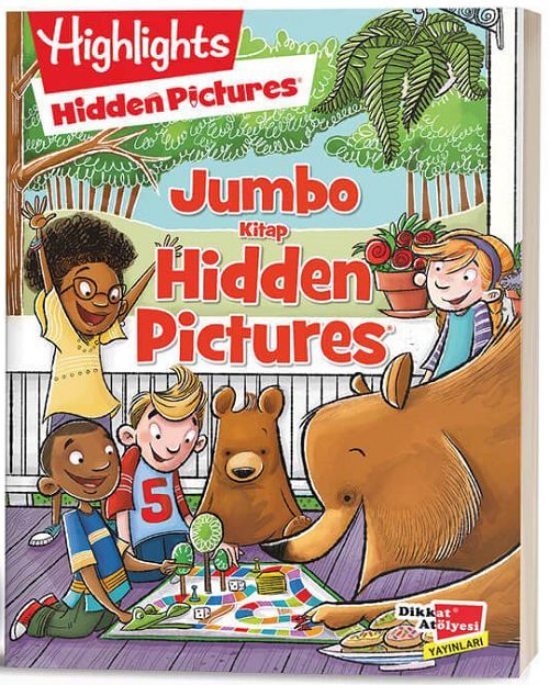 Dikkat Atölyesi Highlights Jumbo Kitap Hidden Pictures Dikkat Atölyesi Yayınları