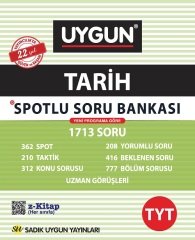 Sadık Uygun YKS TYT Tarih Spotlu Soru Bankası Sadık Uygun Yayınları