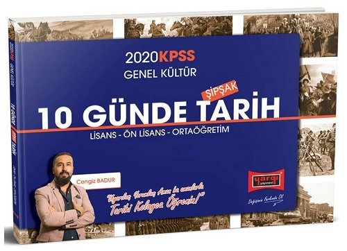 Yargı 2020 KPSS 10 Günde Şipşak Tarih - Cengiz Badur Yargı Yayınları