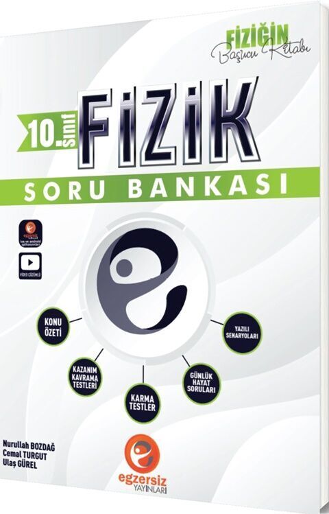 Egzersiz 10. Sınıf Fizik Soru Bankası Video Çözümlü Egzersiz Yayınları