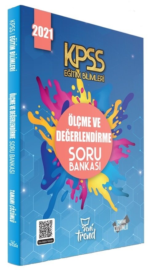 Yeni Trend 2021 KPSS Eğitim Bilimleri Ölçme ve Değerlendirme Soru Bankası Yeni Trend Yayınları