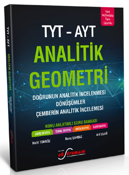 Ekstremum YKS AYT Analitik Geometri Konu Anlatımlı Soru Bankası Ekstremum Yayınları