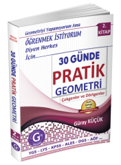 Gür 30 Günde Pratik Geometri Çokgenler ve Dörtgenler 2. Kitap Gür Yayınları