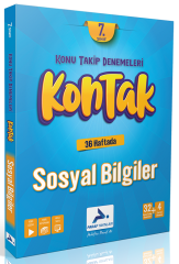 Paraf 7. Sınıf Sosyal Bilgiler Kontak Konu Takip Denemeleri Paraf Yayınları