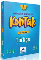 Paraf 7. Sınıf Türkçe Kontak Konu Takip Denemeleri Paraf Yayınları