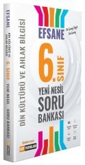 DDY Yayınları 6. Sınıf Din Kültürü ve Ahlak Bilgisi Efsane Soru Bankası DDY Yayınları