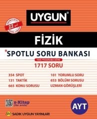 Sadık Uygun YKS AYT Fizik Spotlu Soru Bankası Sadık Uygun Yayınları