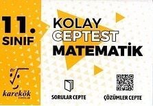 Karekök 11. Sınıf Matematik Kolay Cep Test Karekök Yayınları