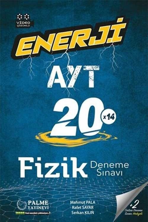 Palme YKS AYT Fizik Enerji 20 Deneme Sınavı Video Çözümlü Palme Yayınları