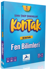 Paraf 7. Sınıf Fen Bilimleri Kontak Konu Takip Denemeleri Paraf Yayınları