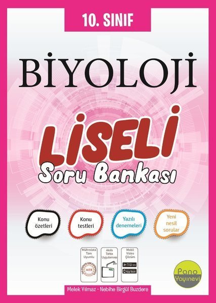 Pano 10. Sınıf Biyoloji Liseli Soru Bankası Pano Yayınevi