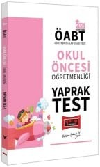 Yargı 2021 ÖABT Okul Öncesi Öğretmenliği Yaprak Test Yargı Yayınları