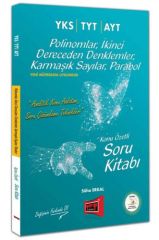 Yargı YKS TYT AYT Polinomlar, İkinci Dereceden Denklemler, Karmaşık Sayılar, Parabol Konu Özetli Soru Kitabı Yargı Yayınları