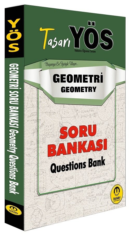 Tasarı YÖS Geometri Soru Bankası Tasarı Yayınları