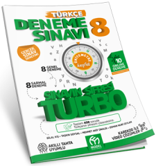 Model 8. Sınıf Türkçe Turbo 16 Deneme Model Eğitim Yayınları