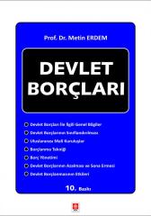 Ekin Devlet Borçları - Metin Erdem Ekin Yayınları