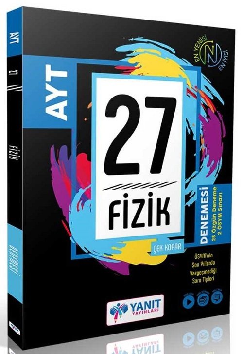 Yanıt YKS AYT Fizik 27 Deneme Yanıt Yayınları