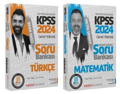 SÜPER FİYAT - İndeks Akademi 2024 KPSS Türkçe+Matematik Soru Bankası 2 li Set İndeks Akademi Yayıncılık