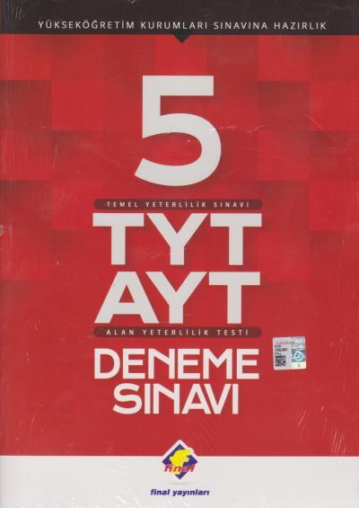 Final YKS TYT AYT 5 li Deneme Sınavı Final Yayınları