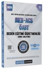 Pegem 2025 ÖABT MEB-AGS Beden Eğitimi Öğretmenliği Konu Anlatımlı Pegem Akademi Yayınları