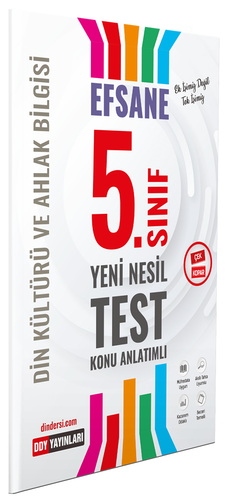 DDY Yayınları 5. Sınıf Din Kültürü ve Ahlak Bilgisi Yetenekli Test DDY Yayınları