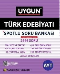 Sadık Uygun YKS AYT Türk Edebiyatı Spotlu Soru Bankası Sadık Uygun Yayınları