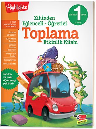 Dikkat Atölyesi 1. Sınıf Zihinden Eğlenceli-Öğretici Toplama Etkinlikleri Dikkat Atölyesi Yayınları