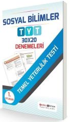 SÜPER FİYAT - Farklı Sistem YKS TYT Sosyal Bilimler 30x20 Deneme Farklı Sistem Yayınları