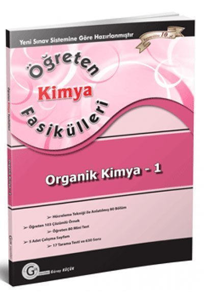 Gür Öğreten Kimya Fasikülleri - Organik Kimya 1 Gür Yayınları