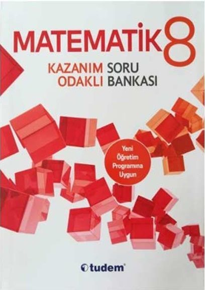 Tudem 8. Sınıf Matematik Kazanım Odaklı Soru Bankası Tudem Yayınları