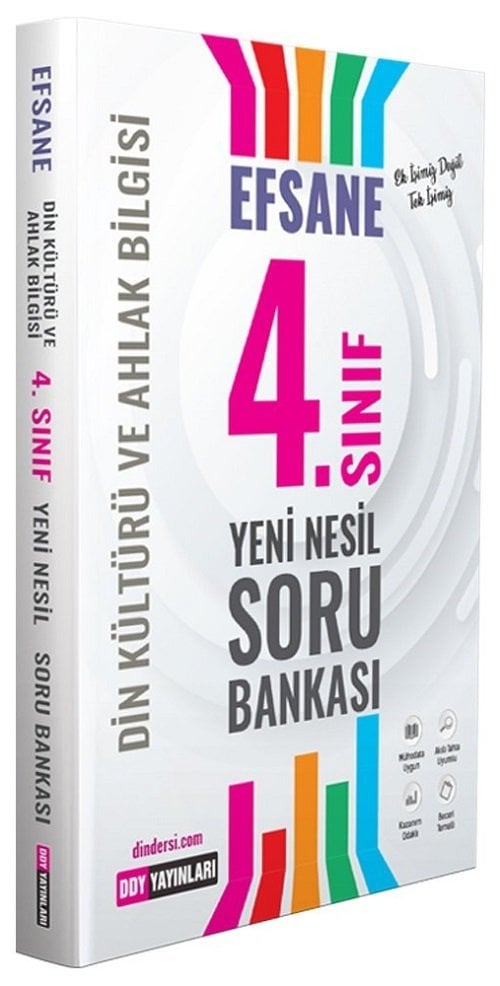 DDY Yayınları 4. Sınıf Din Kültürü ve Ahlak Bilgisi Efsane Soru Bankası DDY Yayınları