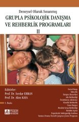 Pegem Deneysel Olarak Sınanmış Grupla Psikolojik Danışma ve Rehberlik Programları-2 Serdar Erkan, Alim Kaya Pegem Akademi Yayıncılık