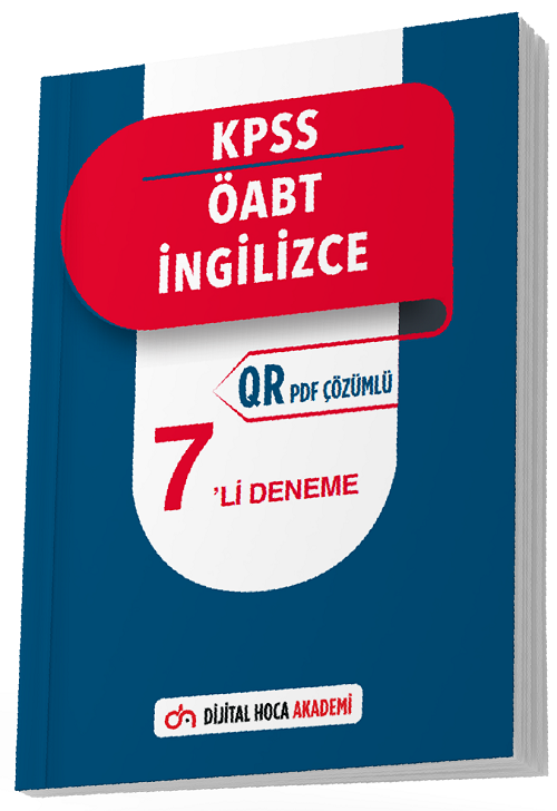 Dijital Hoca ÖABT İngilizce 7 Deneme PDF Çözümlü Dijital Hoca Akademi