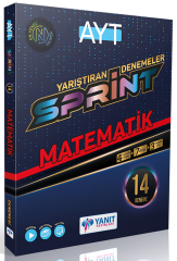 Yanıt YKS AYT Matematik Sprint 14 Deneme Video Çözümlü Yanıt Yayınları